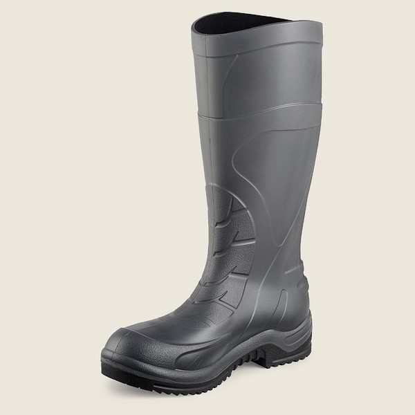 Botas de Seguridad Red Wing Hombre Grises - Injex™ - 17-Inch Waterproof Toe Pull-On - 462-EQUAVM